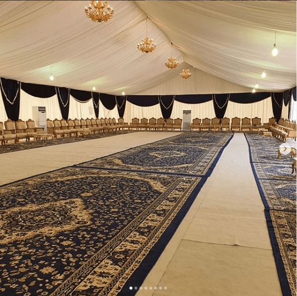 تنسيق وتنظيم بيوت شعر للمناسبات