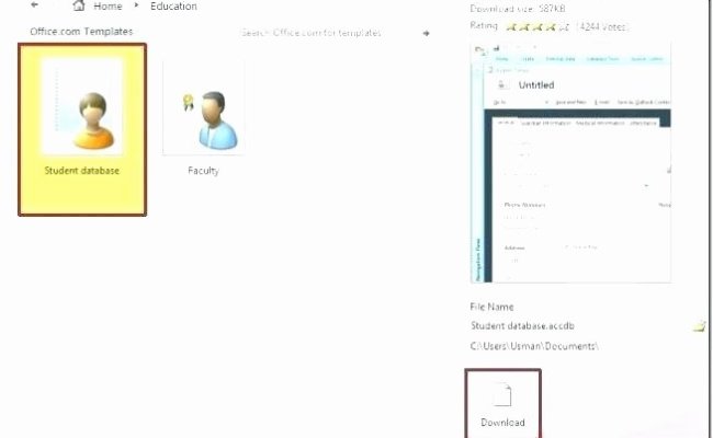 Microsoft Access Crm Template Free Unique Ms Access Crm Template Access ...