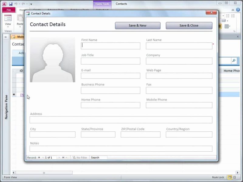 Ms Access Contact Database Template Sample - Best Sunset Backgrounds in Ultra HD