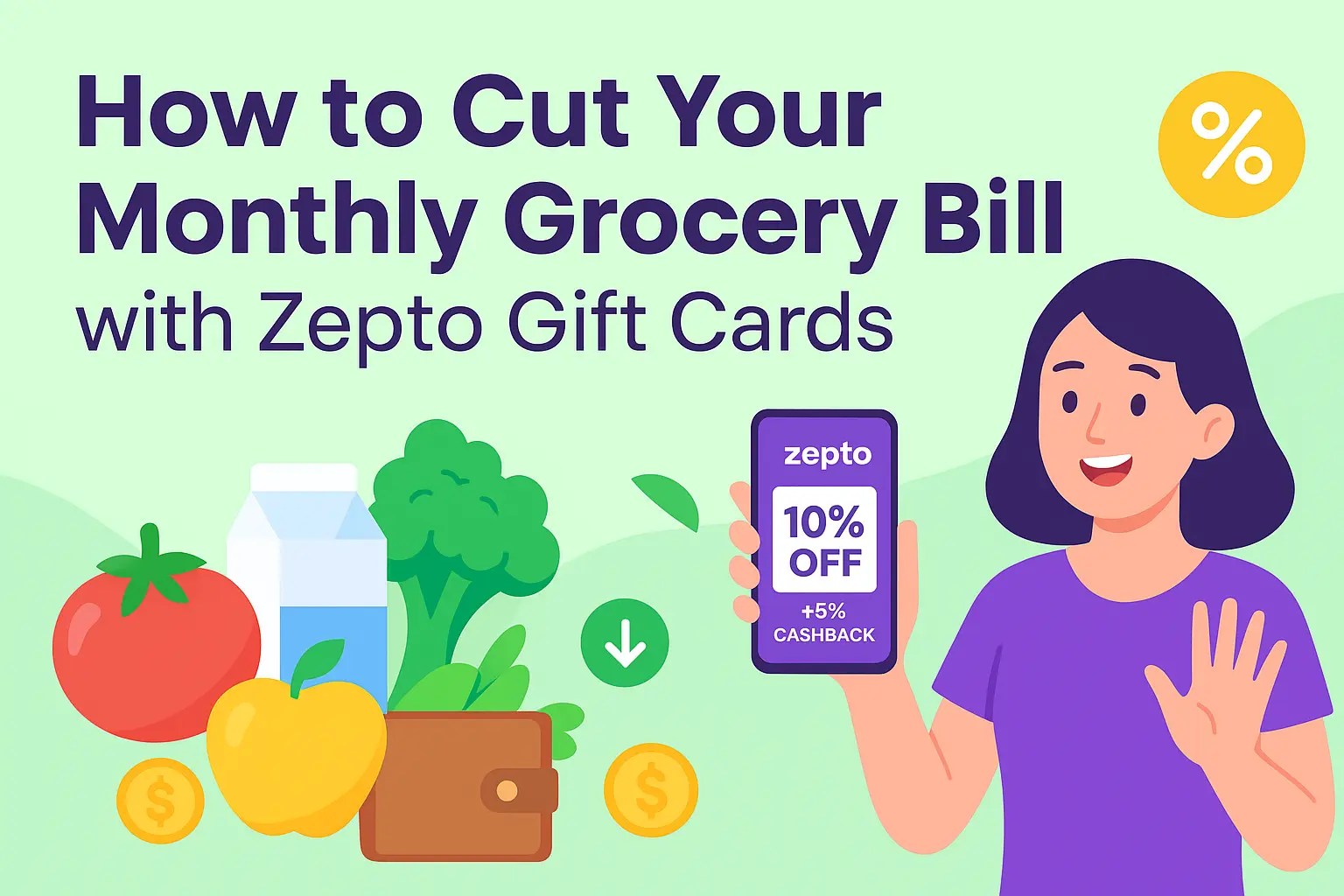 How to Cut Your Monthly Grocery Bill with Zepto Gift Cards