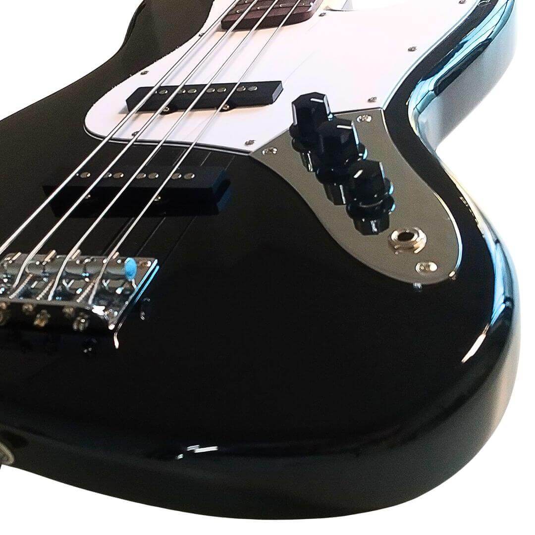 美品　PhotoGenic　ジャズベースタイプ　エレキベース　ブラック Photogenic JB-240 BK/W3P ジャズベースタイプ エレキベース（ブラック