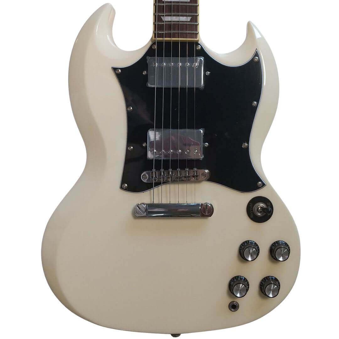 GrassRoots G-SG-STD / WH（ホワイト）SGタイプ エレキギター | 西尾