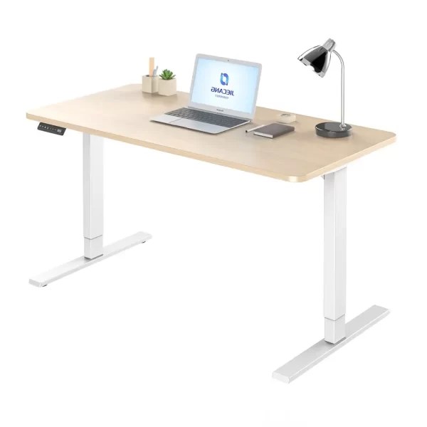Electric adjustable height smart computer table