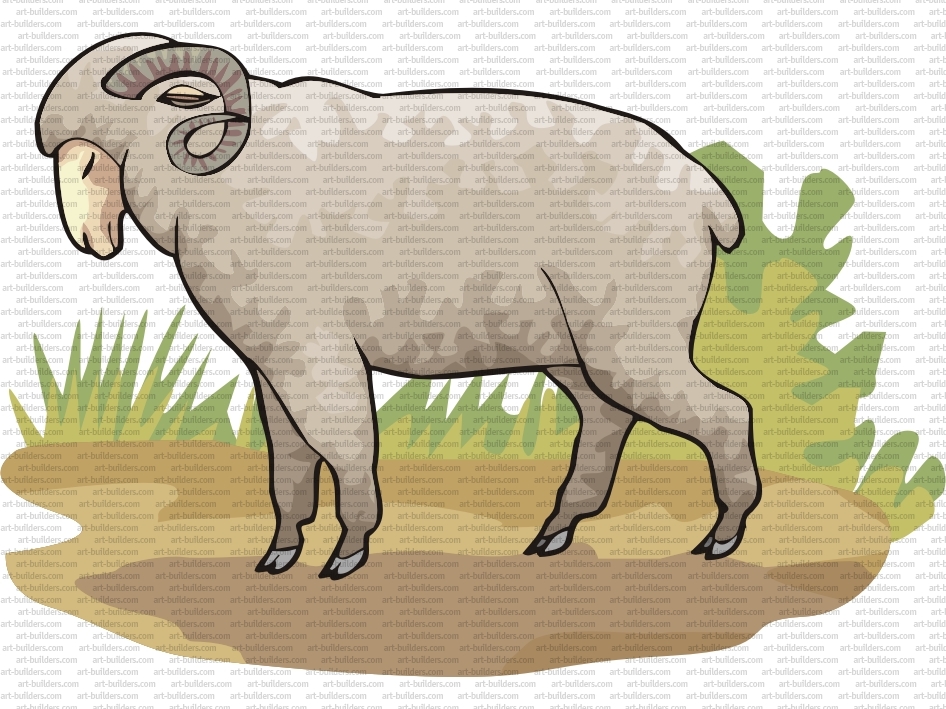 Animals 38. vector and raster image at art-builders.com