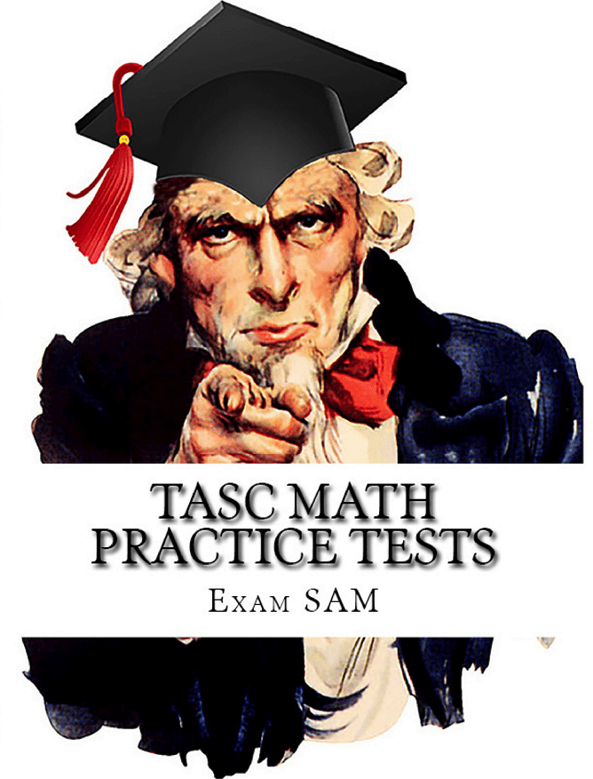 TASC Math Practice Test Book Cover