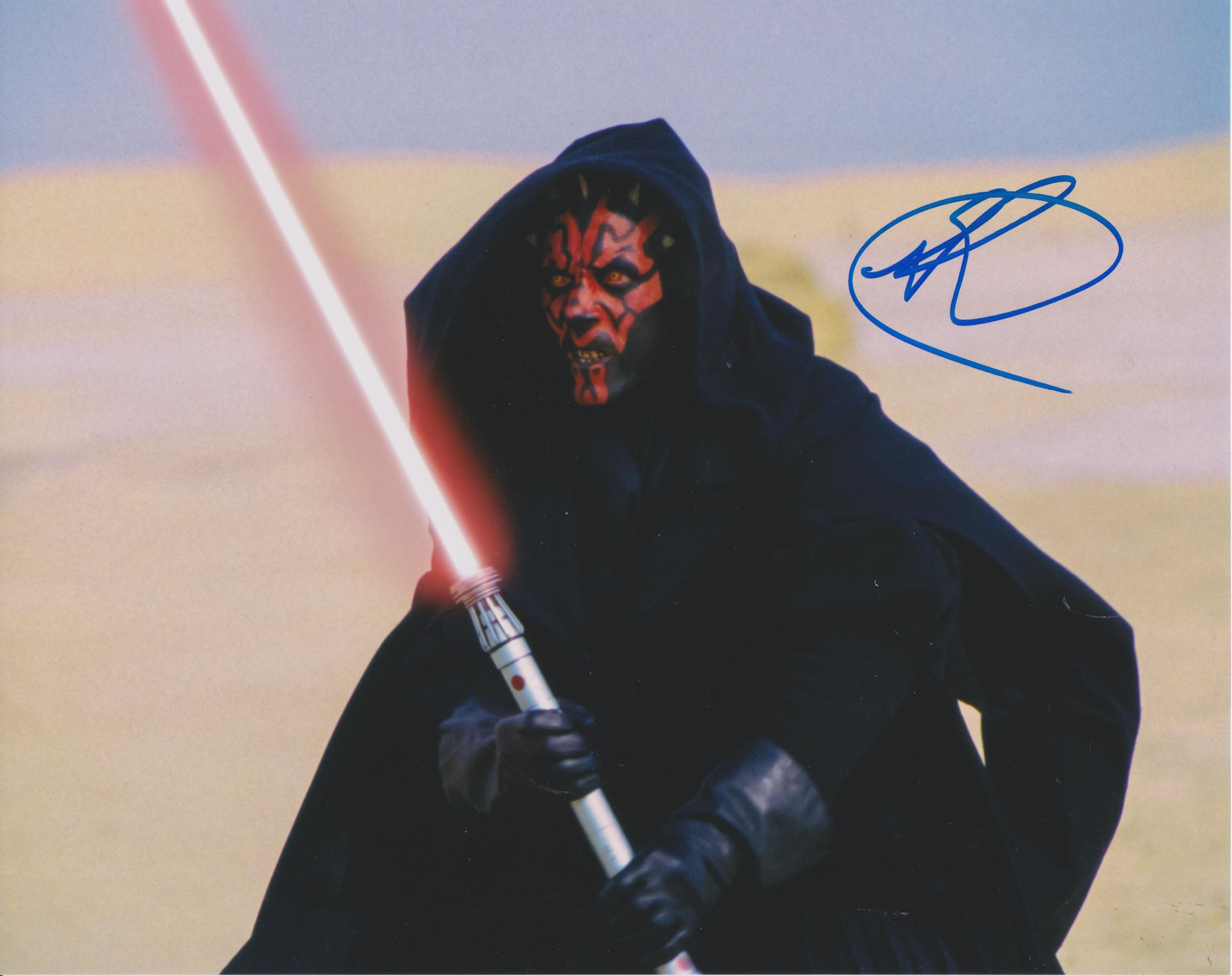 Ray Park Darth Maul Star Wars signed 8x10 photo - Fanboy Expo Store