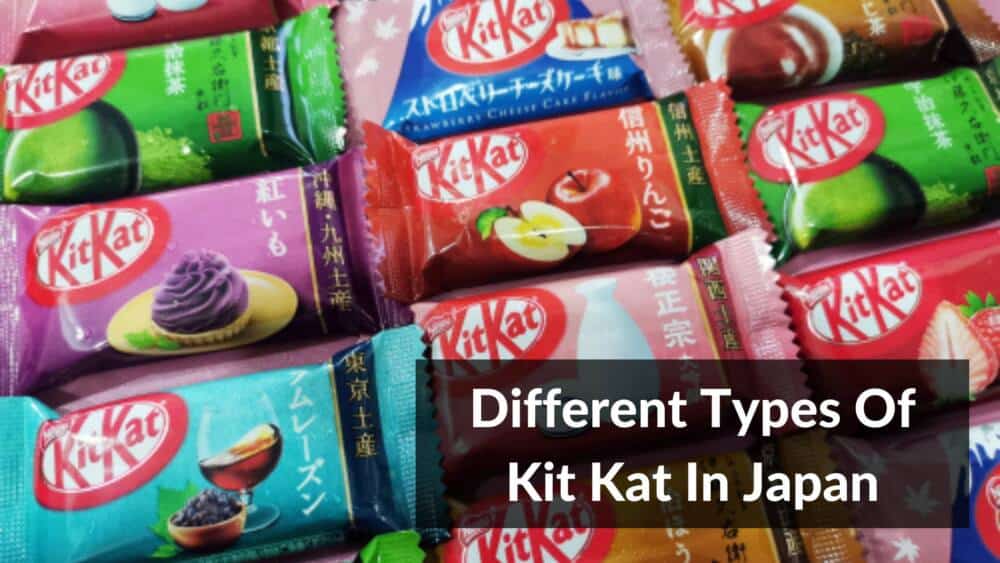 20+ different kitkat flavours in japan 2025