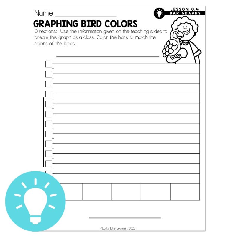 Lucky To Learn Math Lesson 6 4 Read And Create Bar Graphs - Ocean Patterns - Incredible Retina Collection