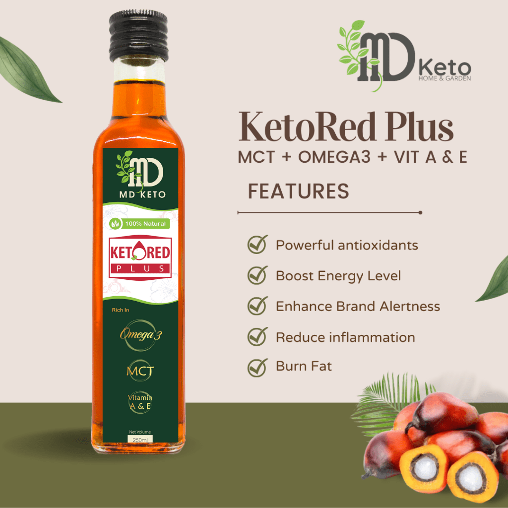[MD Keto] KetoRed Plus 250ml MD Keto Home & Garden Malaysia