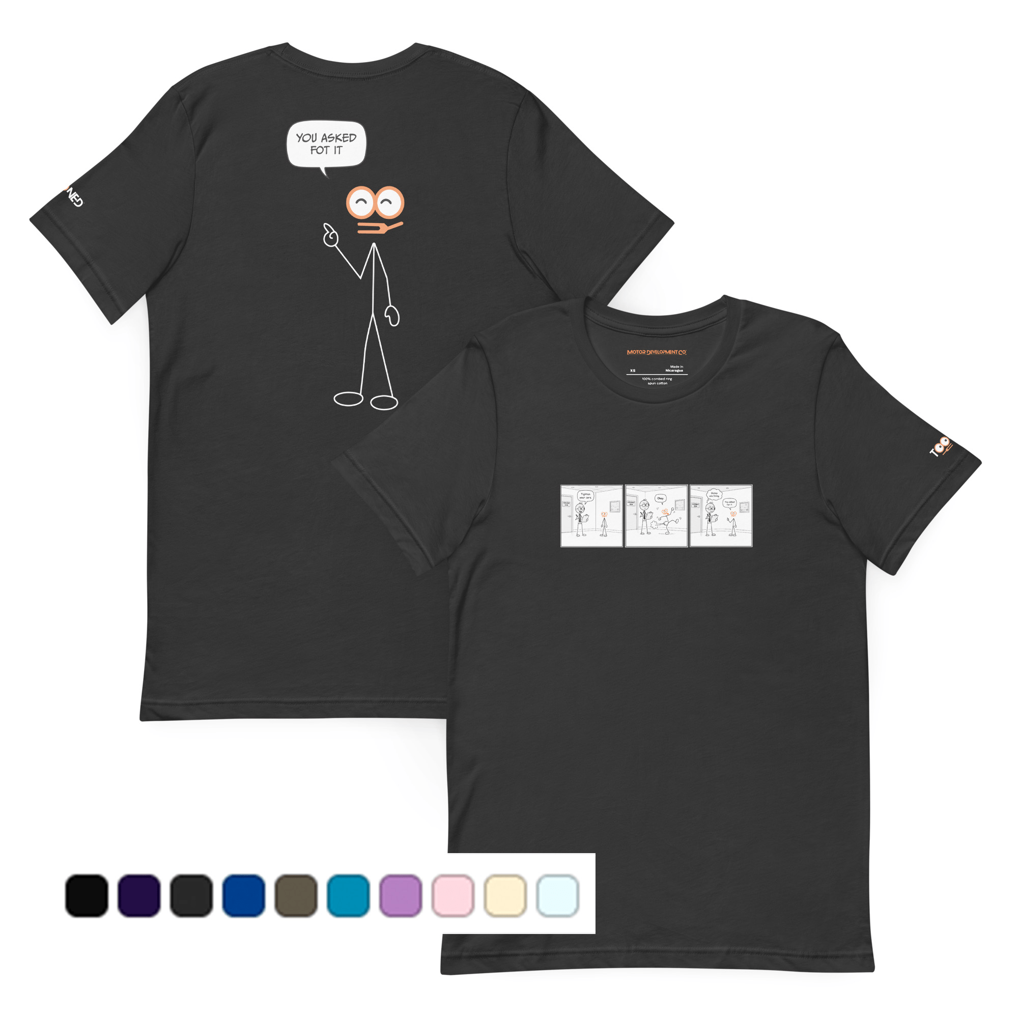 Tooned™ Series — Comic Strip T-Shirt #1