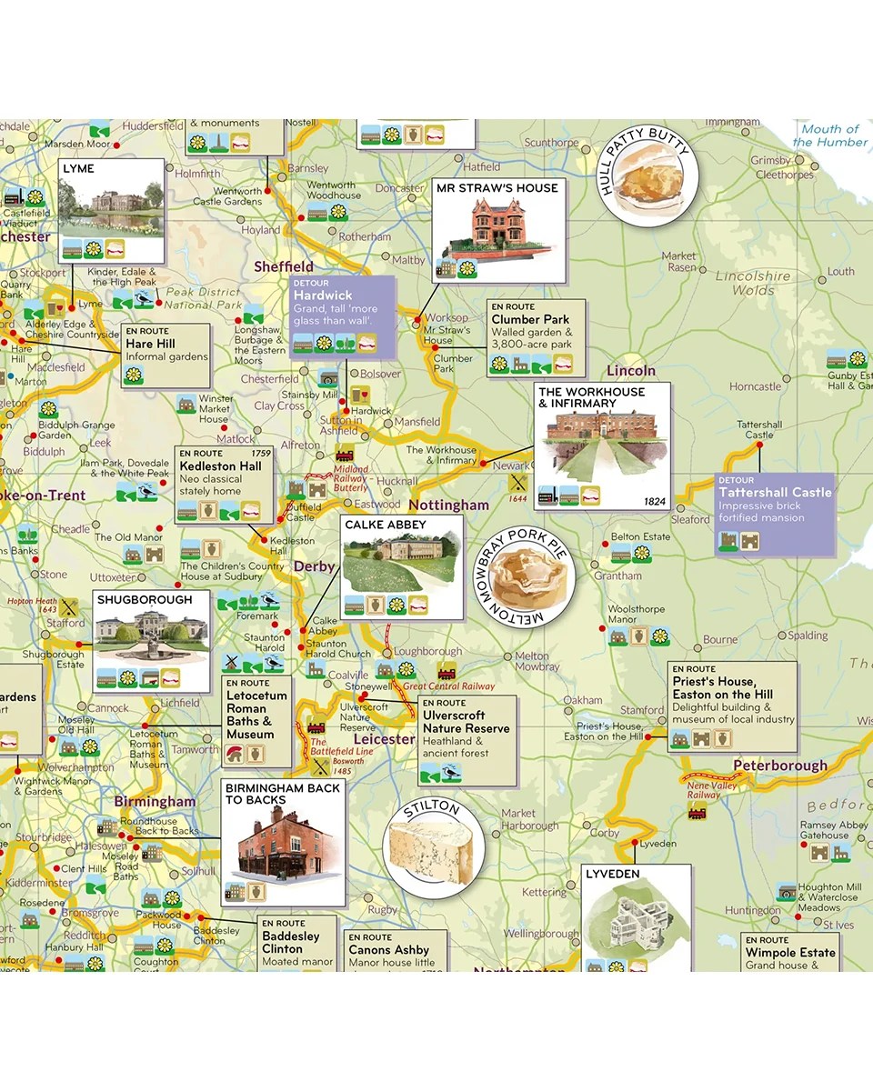 Grand Adventure Map National Trust For Scotland Atlas Map5 