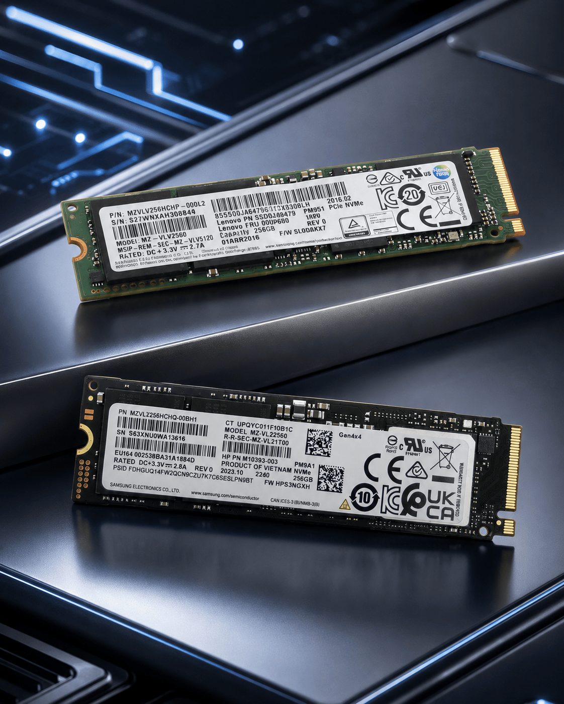 Computer SSD Storage Drive, 256GB