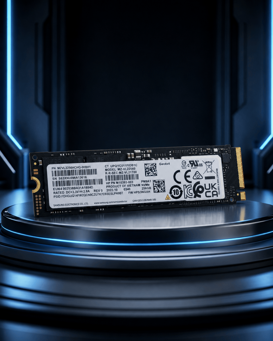 Computer SSD Storage Drive, 256GB
