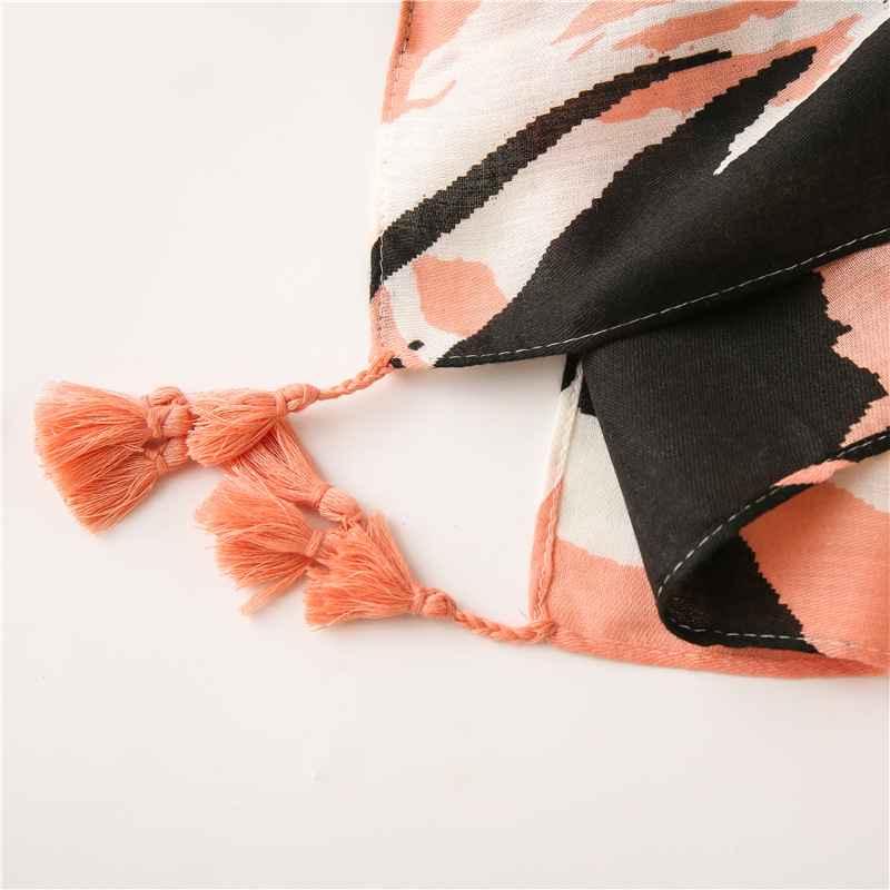 Hijab Premium | Imprimé Rose Classique