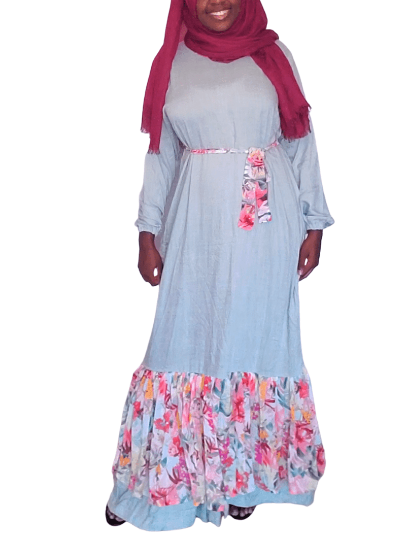 Robe Volante | Menthe Fleurette