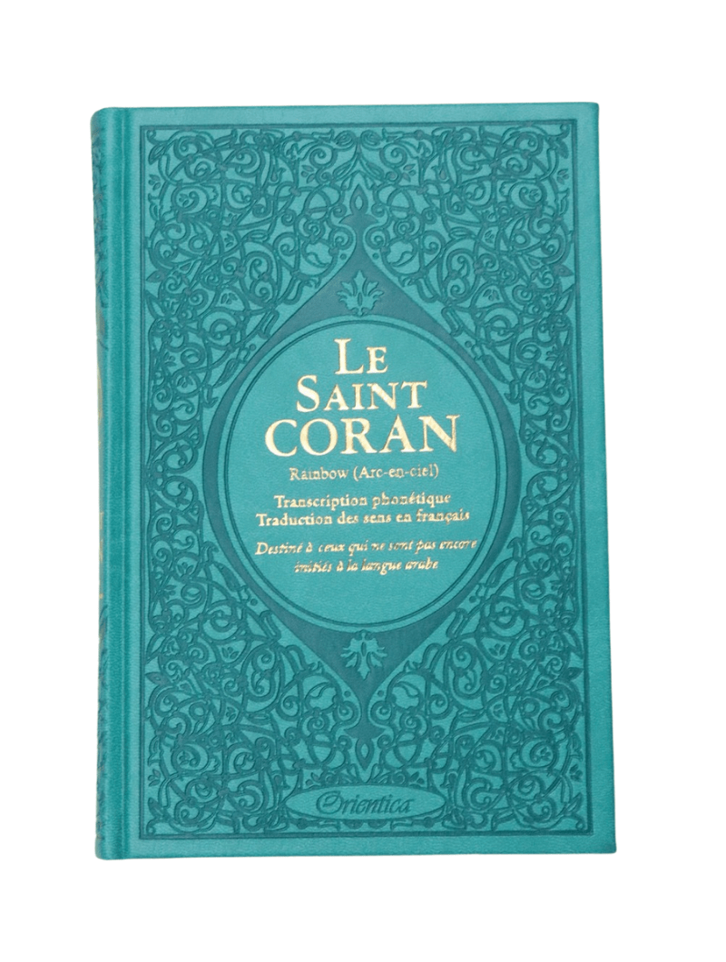 Corans Rainbow Dorés - Français/Arabe/Phonétique