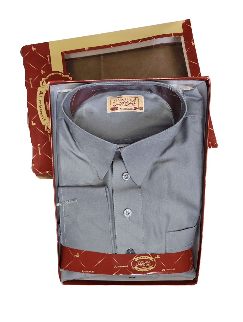 Qamis Homme | Standard Couleurs Unies - Col chemise