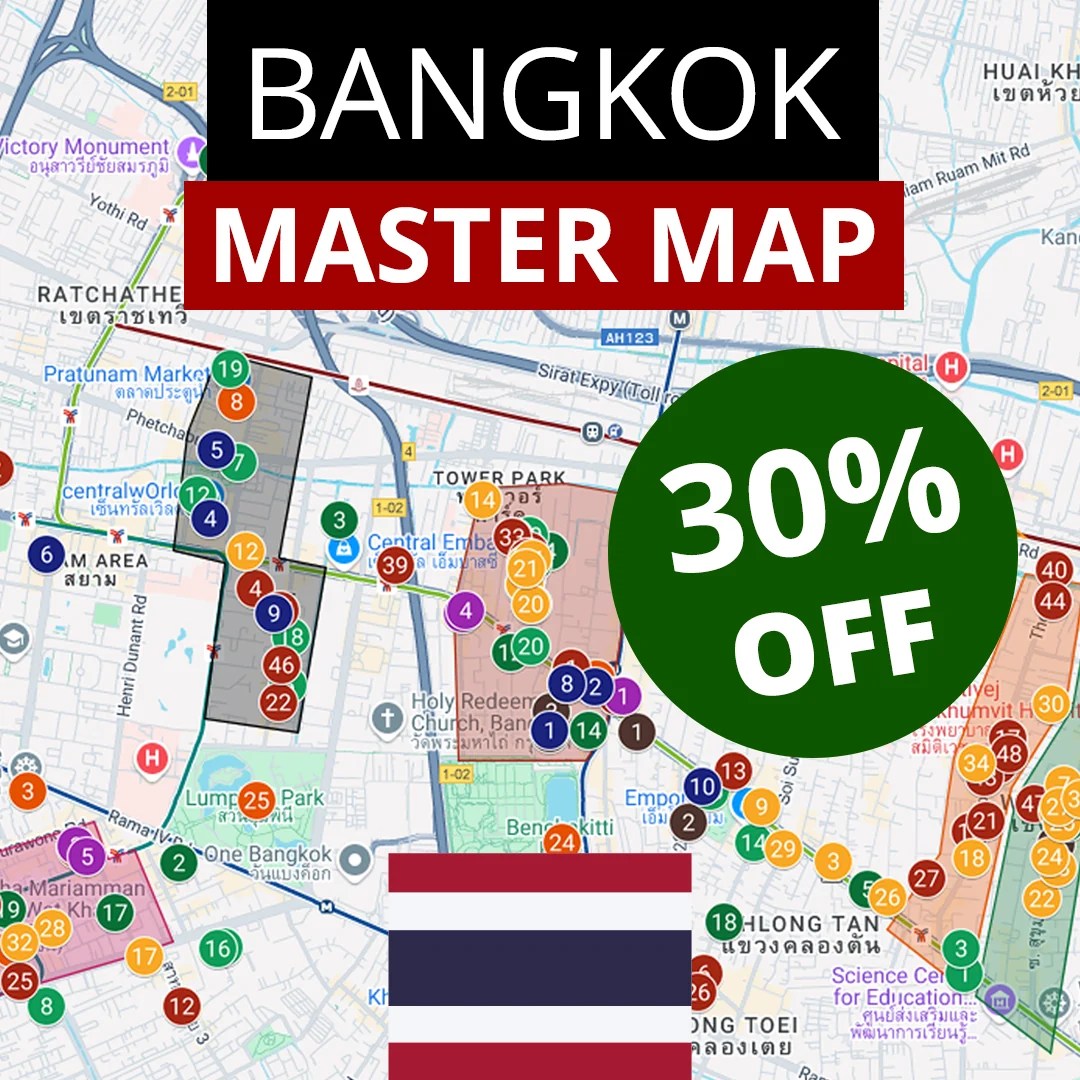 Bangkok Master Map 2026 By Reformatt Reformatt Maps Bangkok 