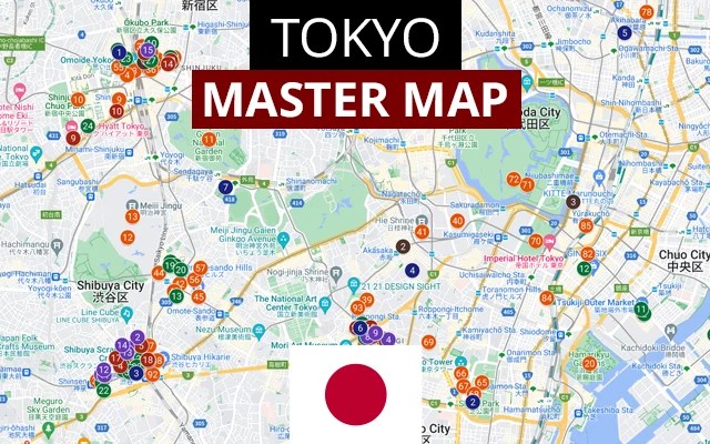 Tokyo Master Map 2025 By Reformatt Reformatt Maps Tokyo 