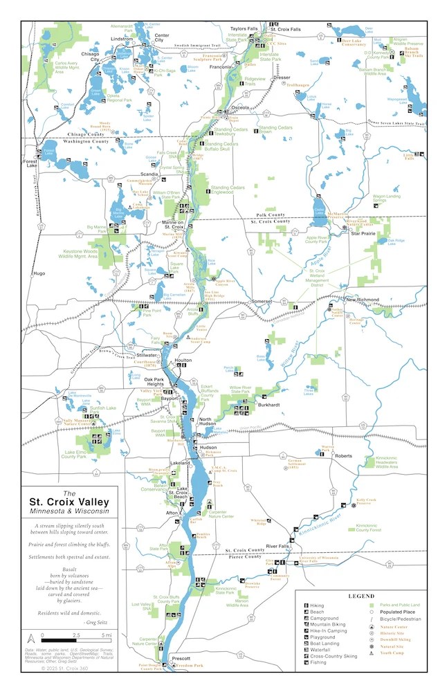 River Maps St Croix 360 River Goods 
