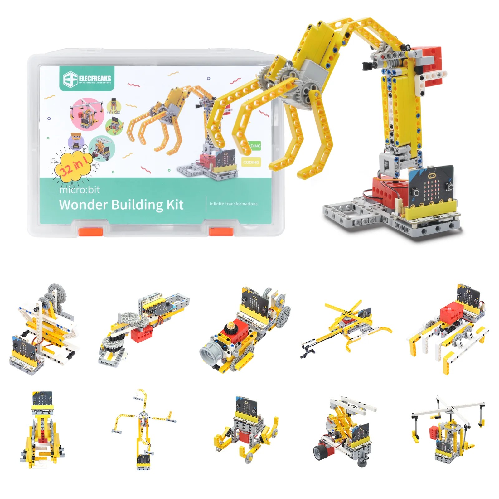 BBC Microbit Building Block Wonder Kit