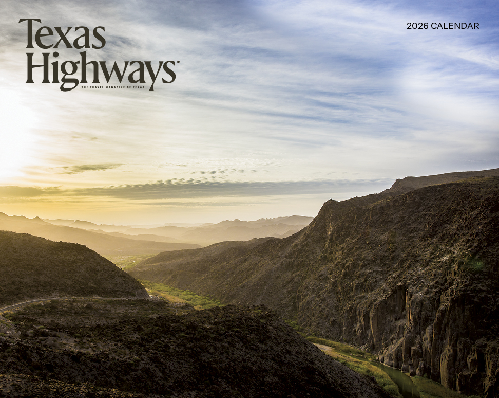 2026 Texas Highways Wall Calendar Mercantile 2343.