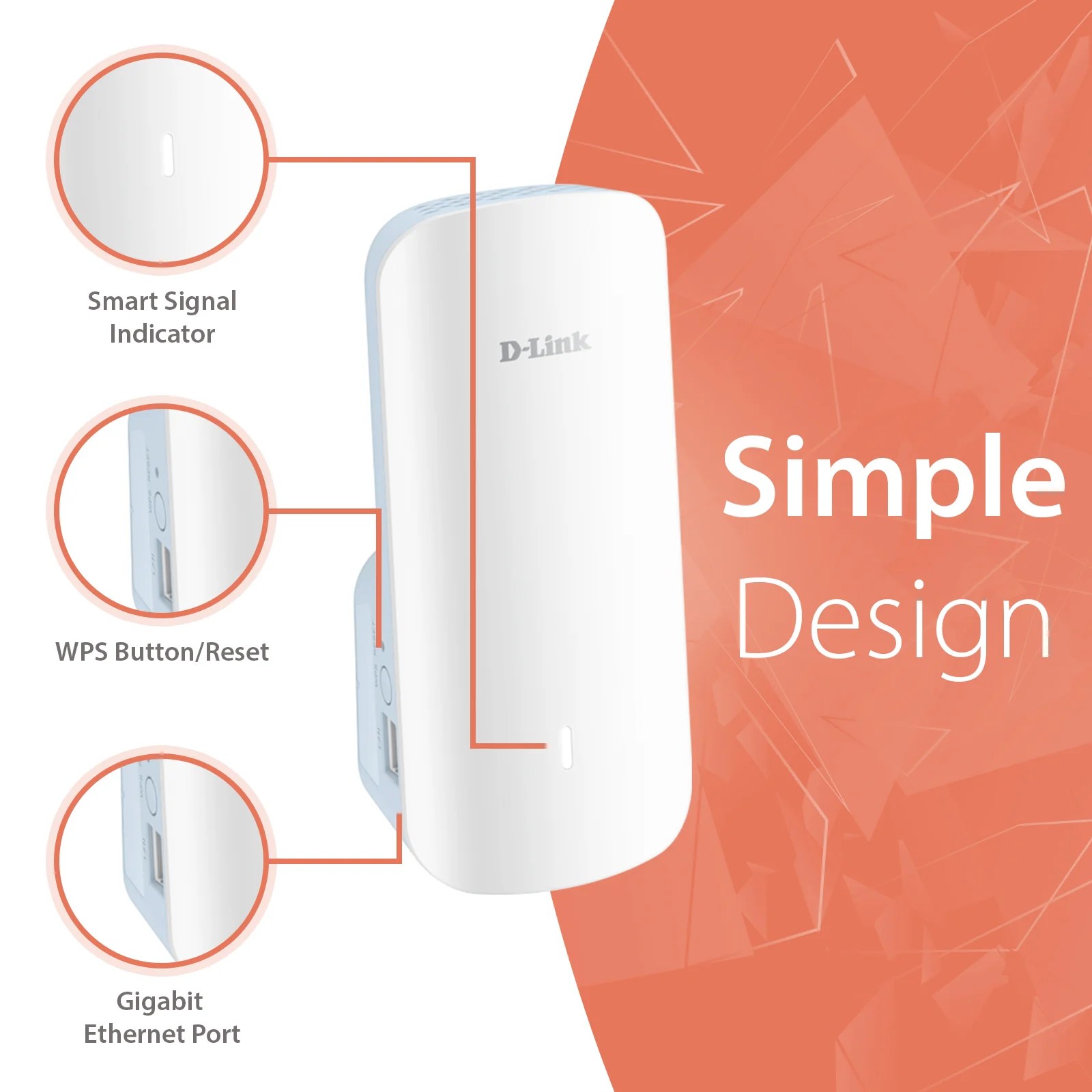 D Link Aquila Pro Ai Ax3000 Wi Fi 6 Smart Mesh Extender E30 D Link