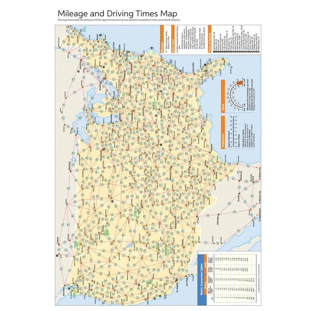 2026 Road Atlas National Park Guide US Park Pass Usapoints 