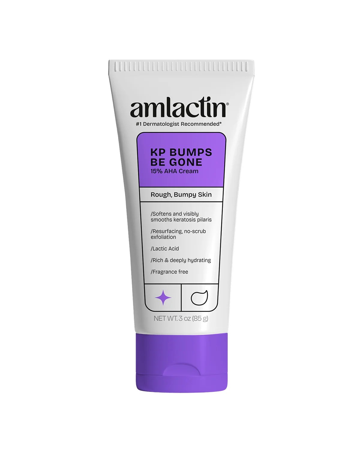 AmLactin – KP Bumps Be Gone Cream with 15% Lactic Acid AHA