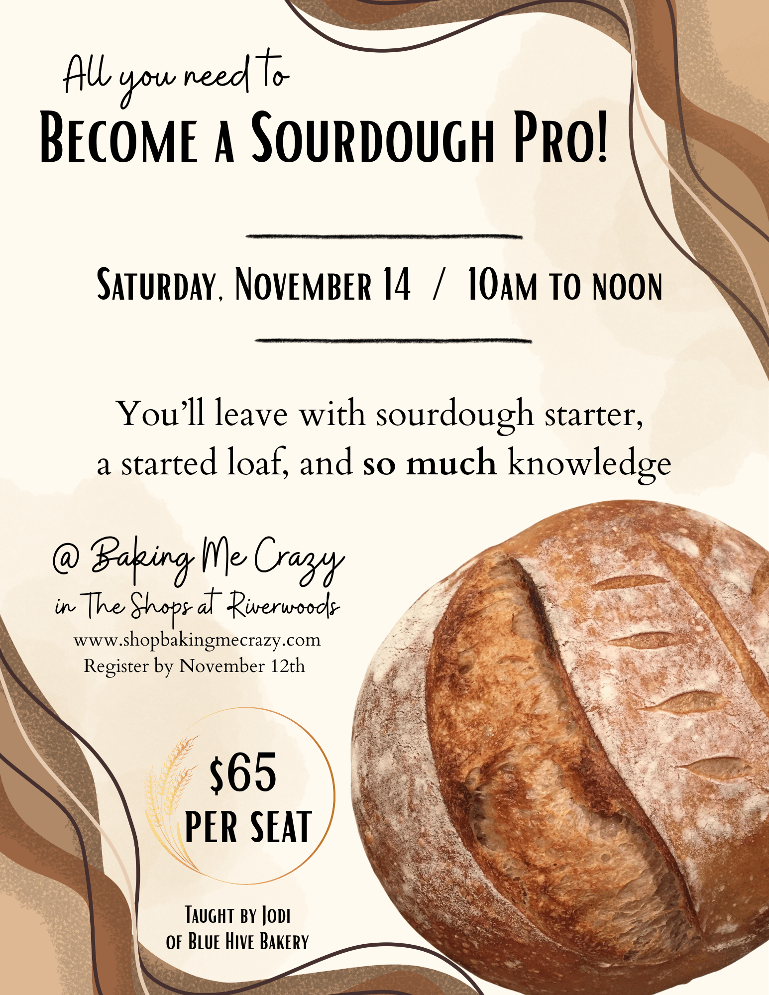 Sourdough Bread Class