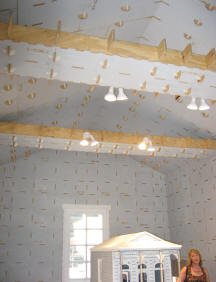 Model and ceiling detail.