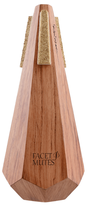 "Bubinga" Trumpet Straight Mute. Great bright tone for the play it louder, higher faster type of trumpet players. Also known as an African Rosewood.