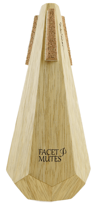 "Limba" Trumpet Straight Mute. Good all-around tome made of Black Limba,  also known as Corina wood. Same wood used in the Gibson Flying V Guitar