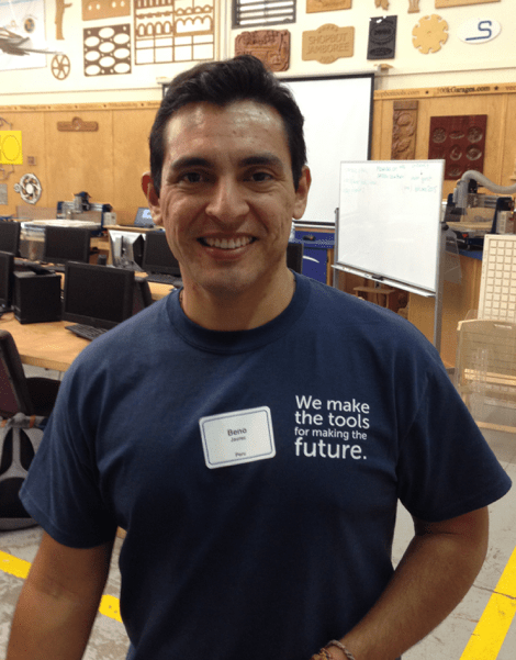 Benito Juarez is the President of FabLab Lima (www.fablablima.org). We spoke at length about his big dream project, to build a floating FabLab on the Amazon river — allowing them to serve many communities.