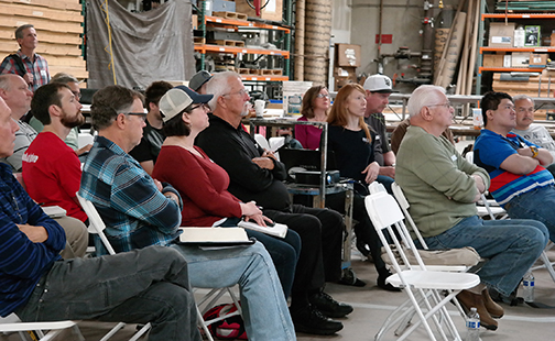 Attendees of Camp ShopBot San Diego.