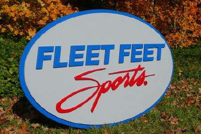 fleet feet sports sign
