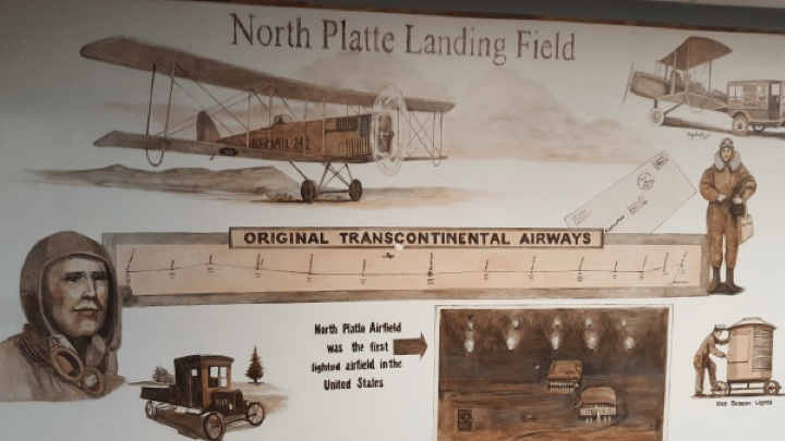 sign at north platte field