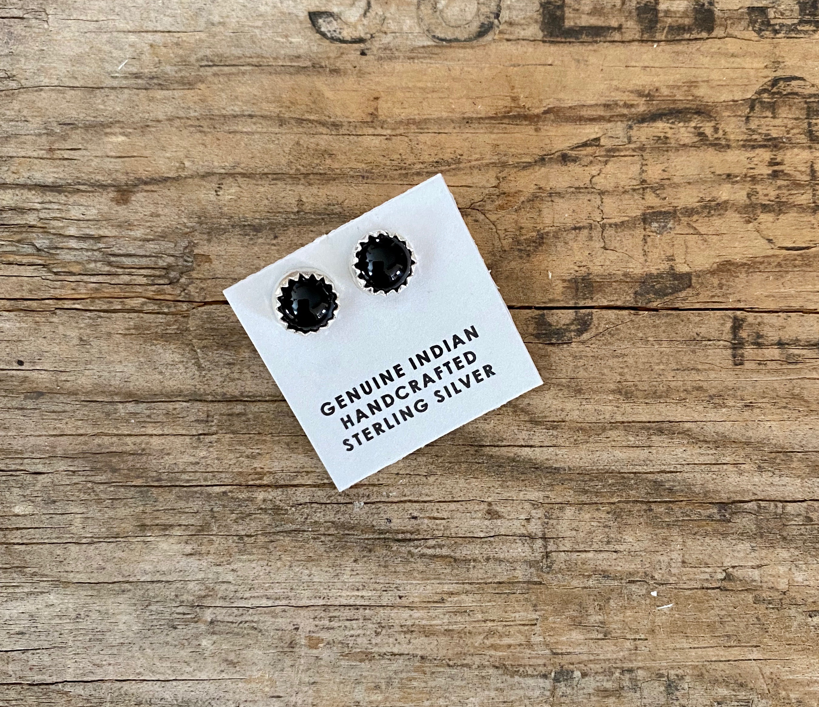 Black Onyx Studs
