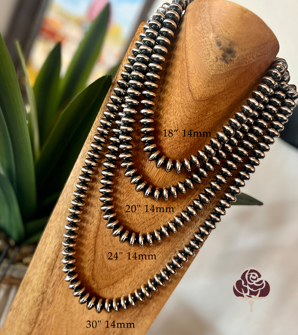 Statement Saucer Navajo Pearls