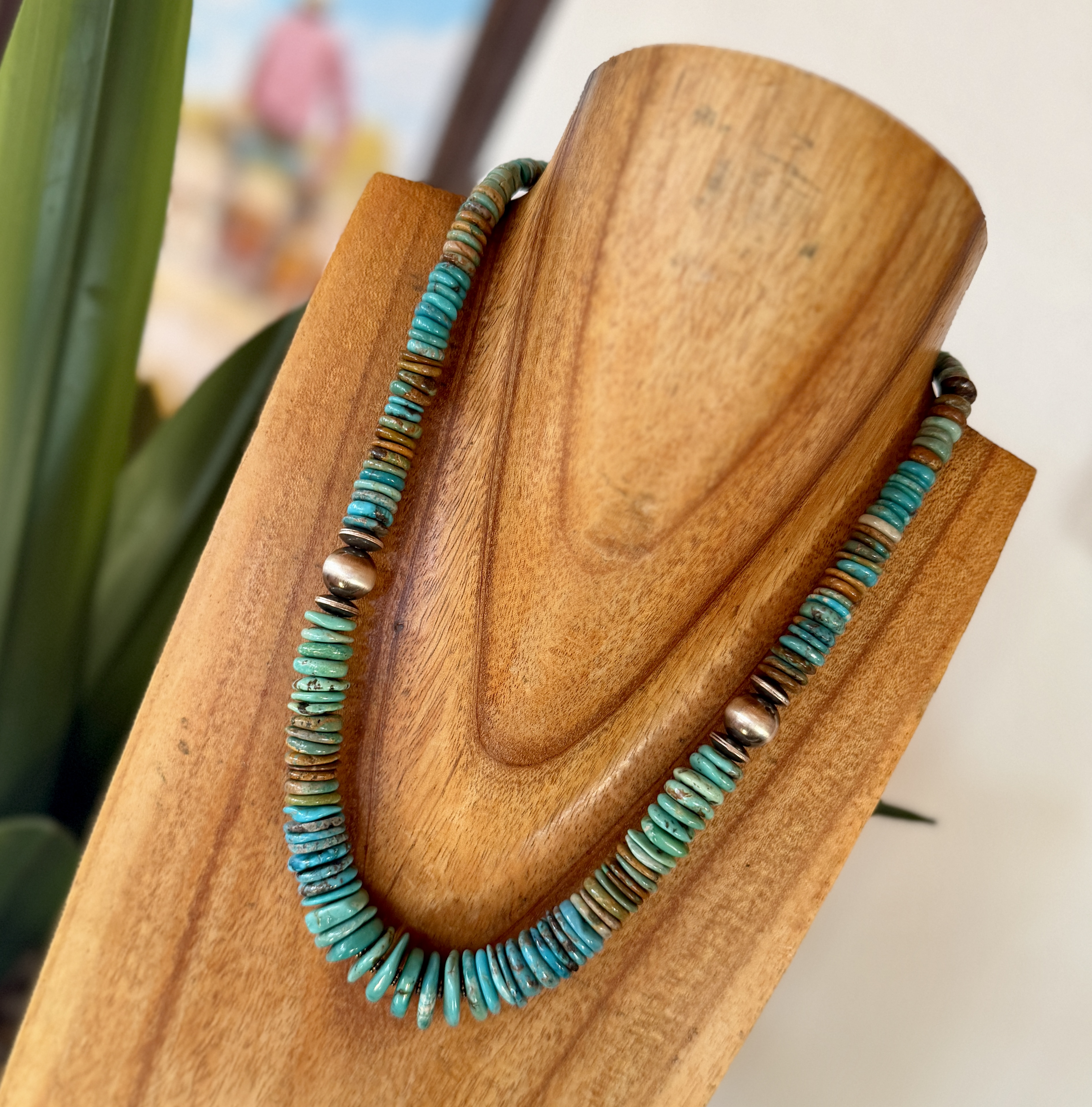 Sonoran Gold Turquoise Cast Naja Pendant
