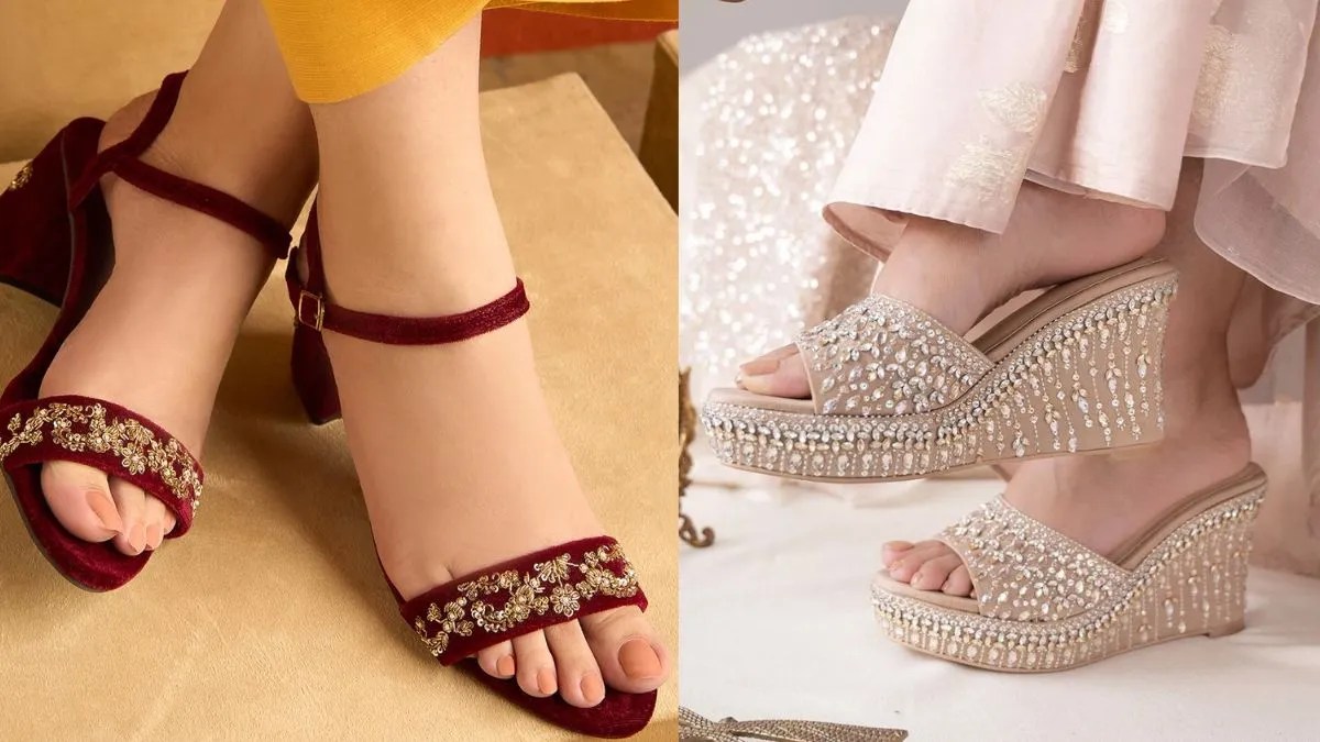 Best Heels to Wear With Saree