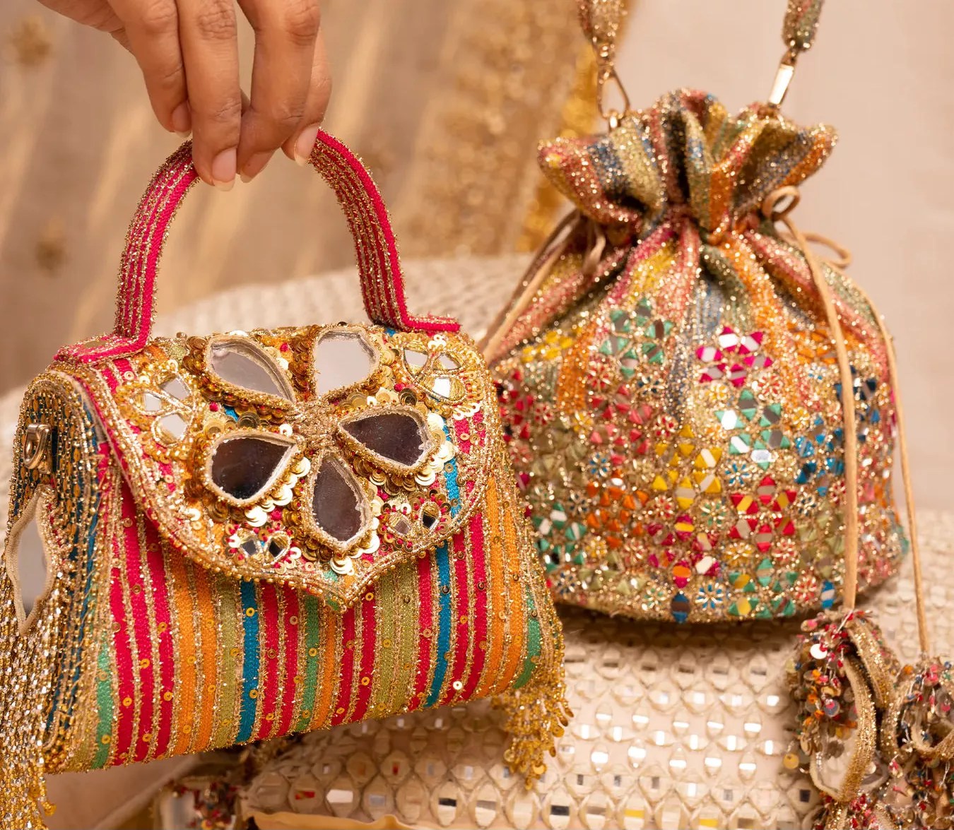 Banarasi handbag Designs