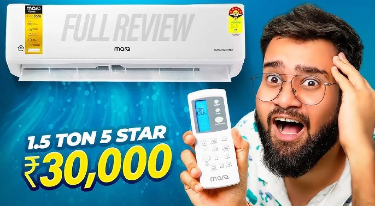 MarQ by Flipkart 1.5 Ton 5 Star Inverter Split AC