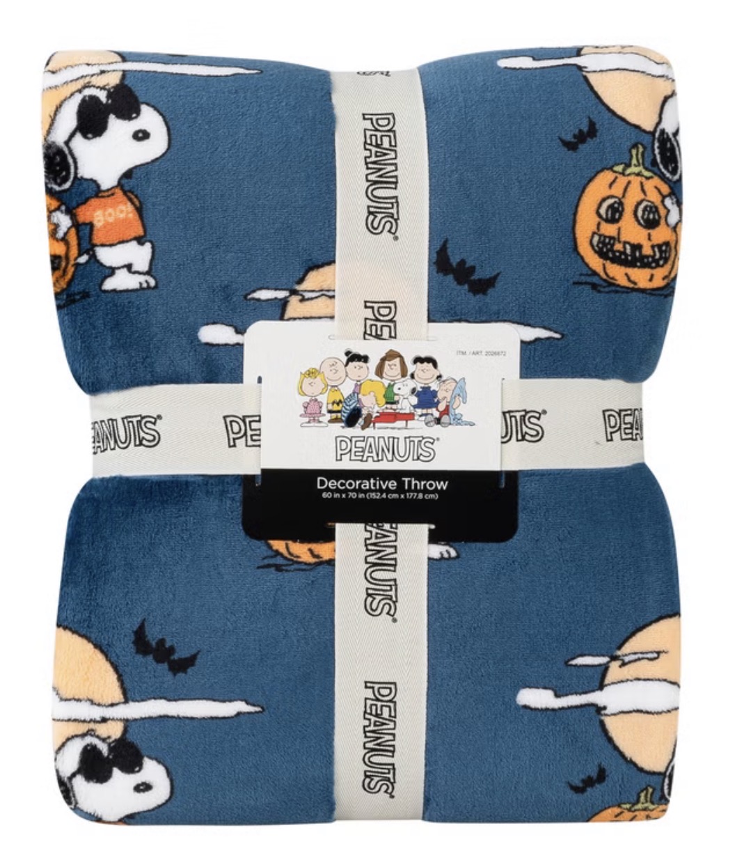Berkshire Peanuts Velvetloft Throw