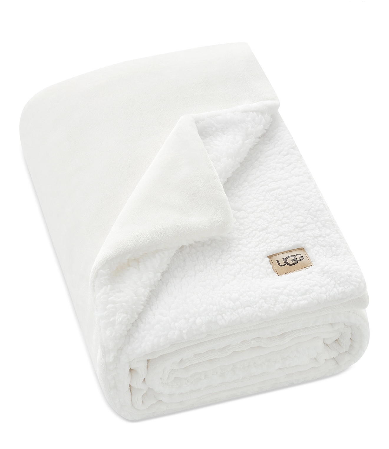 UGG Avery Reversible Throw, 50" x 70" White