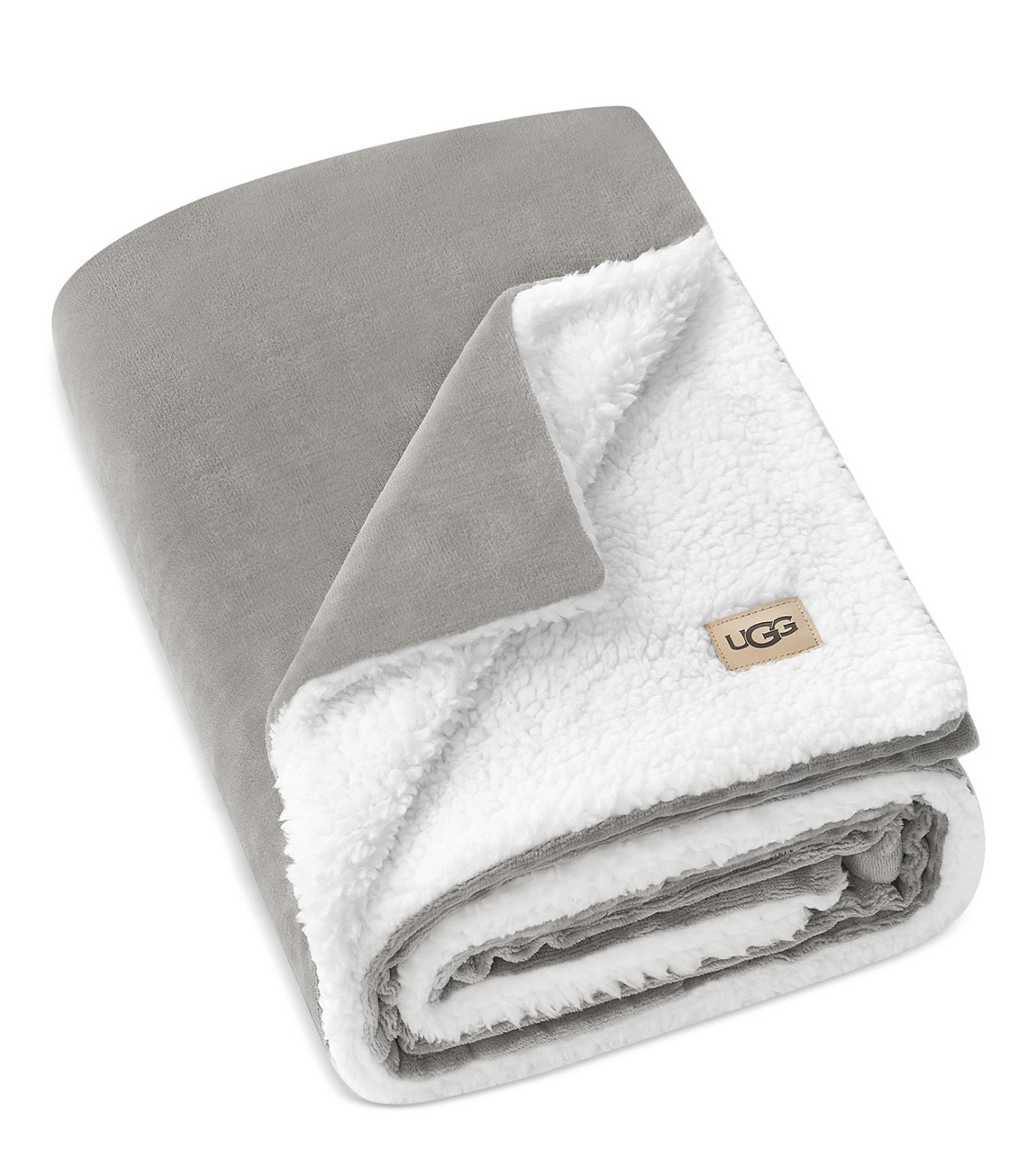 UGG Avery Reversible Throw, 50" x 70" Grey
