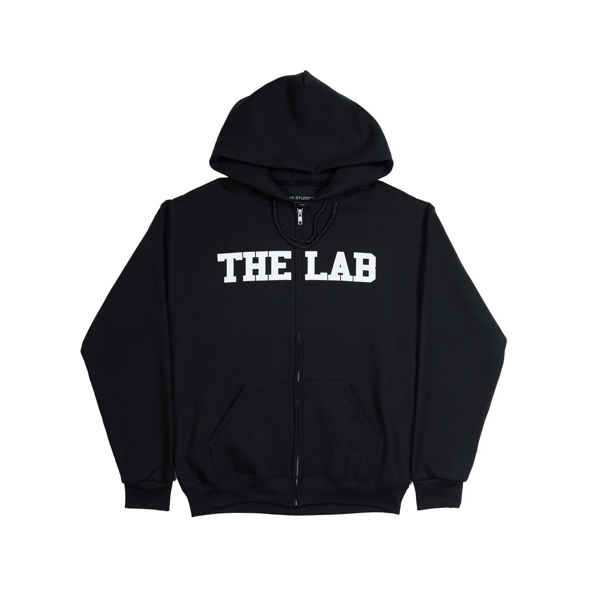 Lab Heavy Weight Hoodie Zip Blk Lab Studios Inc