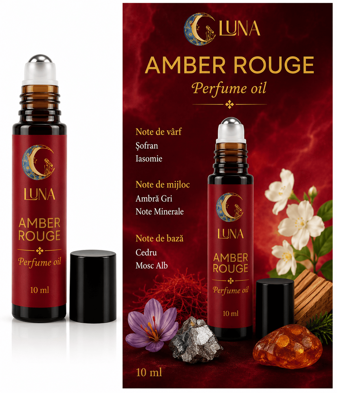 AMBER ROUGE (UNISEX) - by LUNA