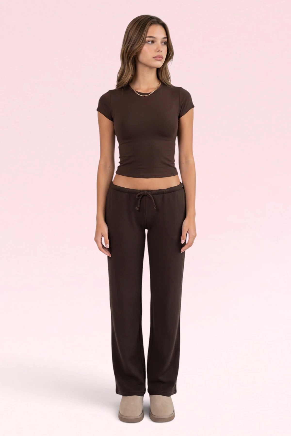 Emory Wide Leg Fleece Pants