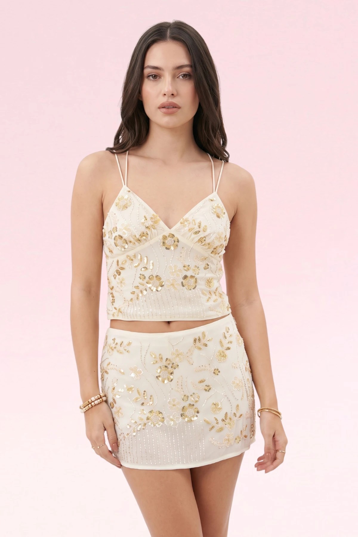 Veda Beaded Top